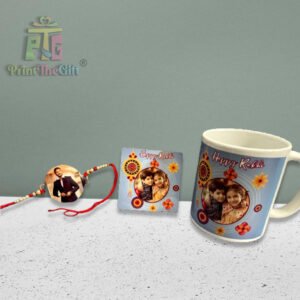 "Personalized Raksha Bandhan Gift for Brother – Customizable Presents"