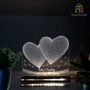 Customized Love Sign  Milestone 3D Lamp – Perfect  Birthday Gift