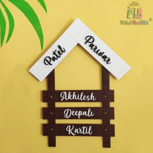 Home Decor : Family Name plate