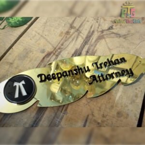 Advocate Name plate - best Home Decor