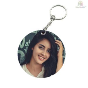 Personalized photo print Double side Keychain