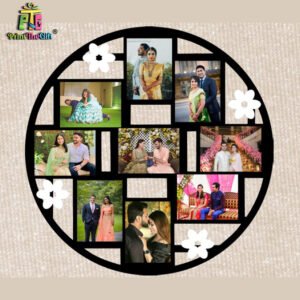 Customizable Multi-Photo Collage Wall Frame – Family Photo Display