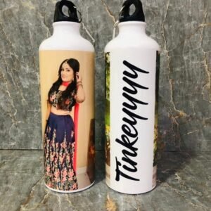 Personalized Stainless Steel Sipper Bottle – Custom Engraved Drinkware
