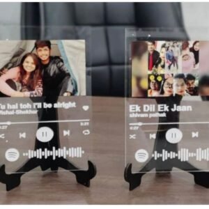 Personalized Photo Table Top – Spotify Plate with your favorite Picture