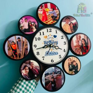 Wall Clock Customized, Series, A Beautiful~Hanging~Wall Decor~Phtoto Clock, Personalized with Your Photos